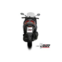 TERMINAL DE MOVER ACERO INOXIDABLE NEGRO MIVV SUZUKI BURGMAN 400 2022-2024