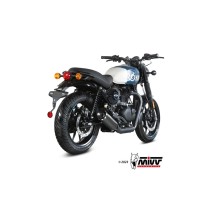 TERMINAL HR-1 ACERO INOXIDABLE NEGRO MIVV ROYAL ENFIELD HNTR 350 2022-2024