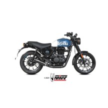 TERMINAL HR-1 ACERO INOXIDABLE NEGRO MIVV ROYAL ENFIELD HNTR 350 2022-2024