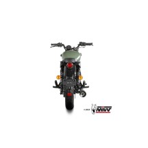 TERMINAL HR-1 ACERO INOXIDABLE NEGRO MIVV ROYAL ENFIELD METEOR 350 2021-2024