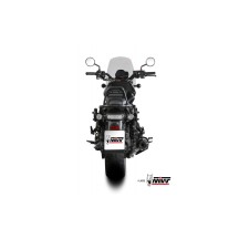 SILENCIADOR HR-1 NEGRO ACERO INOXIDABLE TAPÓN LARGO CARBONO MIVV HONDA CMX 1100 REBEL 2022-2024