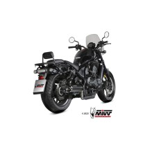 TERMINAL HR-1 ACERO INOXIDABLE NEGRO MIVV HONDA CMX 1100 REBEL 2022-2024