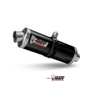 SILENCIADOR MIVV OVALADO ACERO INOXIDABLE NEGRO ROYAL ENFIELD HIMALAYAN 2021-2023