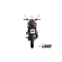 SILENCIADOR MIVV OVALADO ACERO INOXIDABLE NEGRO ROYAL ENFIELD HIMALAYAN 2021-2023