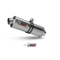 SILENCIADOR MIVV OVALADO ACERO INOXIDABLE ROYAL ENFIELD HIMALAYAN 2021-2023