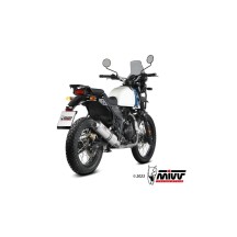 SILENCIADOR MIVV OVALADO ACERO INOXIDABLE ROYAL ENFIELD HIMALAYAN 2021-2023
