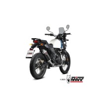 SILENCIADOR MIVV DAKAR ACERO INOXIDABLE NEGRO ROYAL ENFIELD HIMALAYAN 2021-2023