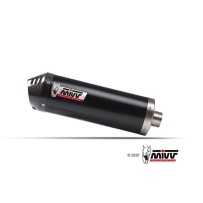 SILENCIADOR MIVV SPORT OVALADO ACERO INOXIDABLE NEGRO KTM SMT 890 2023-2024