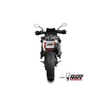 SILENCIADOR MIVV SPORT OVALADO ACERO INOXIDABLE NEGRO KTM SMT 890 2023-2024