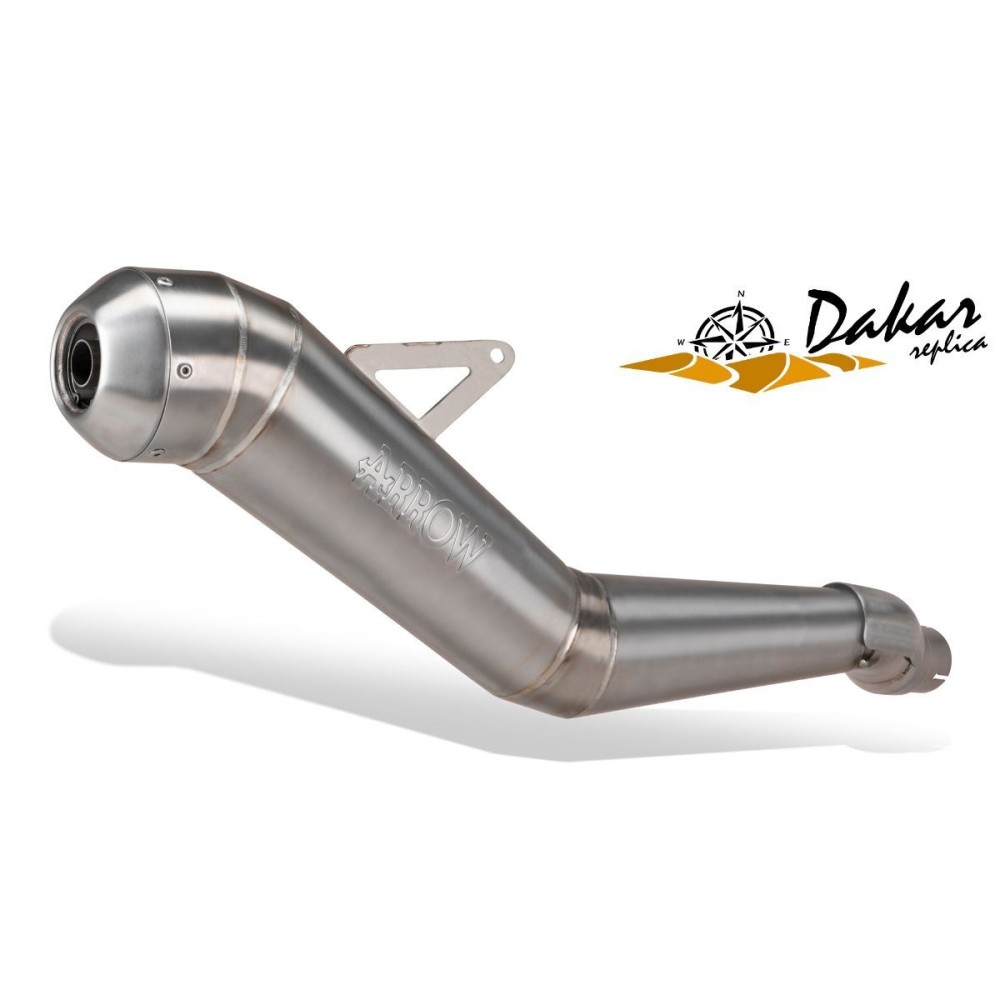 SILENCIADOR DAKAR RÉPLICA HOMOLOGADO ARROW APRILIA TUAREG 660 2022-2023