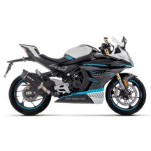SILENCIADOR INDY RACE EVO ALUMINIO CARBONO OSCURO ARROW CF MOTO 450 NK / SR 2023