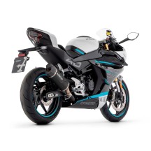 SILENCIADOR INDY RACE EVO ALUMINIO CARBONO OSCURO ARROW CF MOTO 450 NK / SR 2023