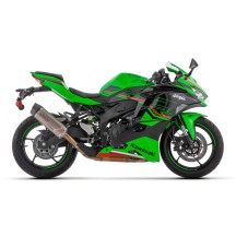 SILENCIADOR ARROW INDY RACE EVO TITANIO CARBONO KAWASAKI ZX-4R 2024