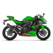 SILENCIADOR ARROW ALUMINIO CARBONO OSCURO INDY RACE EVO KAWASAKI ZX-4R 2024