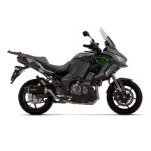 SILENCIADOR RACE TECH ARROW ALUMINIO NEGRO CARBONO KAWASAKI VERSYS 1000 2021-2023