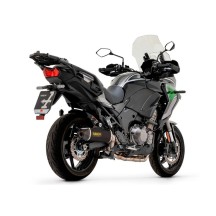 SILENCIADOR RACE TECH ARROW ALUMINIO NEGRO CARBONO KAWASAKI VERSYS 1000 2021-2023