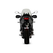 SILENCIADOR RACE TECH ARROW ALUMINIO NEGRO CARBONO KAWASAKI VERSYS 1000 2021-2023