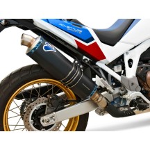SILENCIADOR TERMIGNONI TITANIO NEGRO HONDA AFRICA TWIN 1100 2020-2023 EURO5