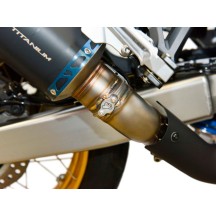 SILENCIADOR TERMIGNONI TITANIO NEGRO HONDA AFRICA TWIN 1100 2020-2023 EURO5