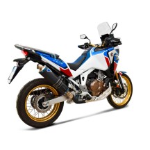 SILENCIADOR TERMIGNONI TITANIO NEGRO HONDA AFRICA TWIN 1100 2020-2023 EURO5