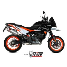SILENCIADOR MIVV DAKAR ACERO INOXIDABLE KTM 790 ADVENTURE / 890 ADVENTURE 2019-2024