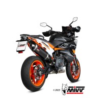 SILENCIADOR MIVV DAKAR ACERO INOXIDABLE NEGRO KTM 790 ADVENTURE / 890 ADVENTURE 2019-2024