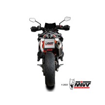 SILENCIADOR MIVV DAKAR ACERO INOXIDABLE NEGRO KTM 790 ADVENTURE / 890 ADVENTURE 2019-2024