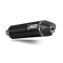 SILENCIADOR MIVV STR-1 ACERO INOXIDABLE NEGRO KTM 690 SMC R 2019-2023