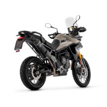TERMINAL RÁPIDO DE ALUMINIO OSCURO + PROTECCIÓN DE FLECHA TRIUMPH TIGER 850 / 900 2020-2023