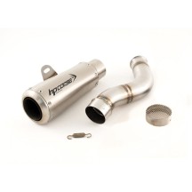 TERMINALE GP07 "RETE" SATINATO HP CORSE  TRIUMPH STREET TRIPLE 765 S / R / RS 2017-2022