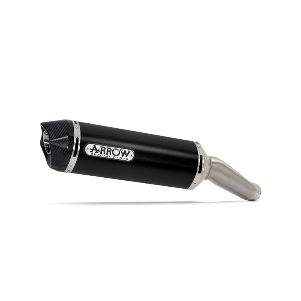 SILENCIADOR RACE TECH ARROW ALUMINIO CARBONO OSCURO KAWASAKI ZX-6R 636 2019-2020