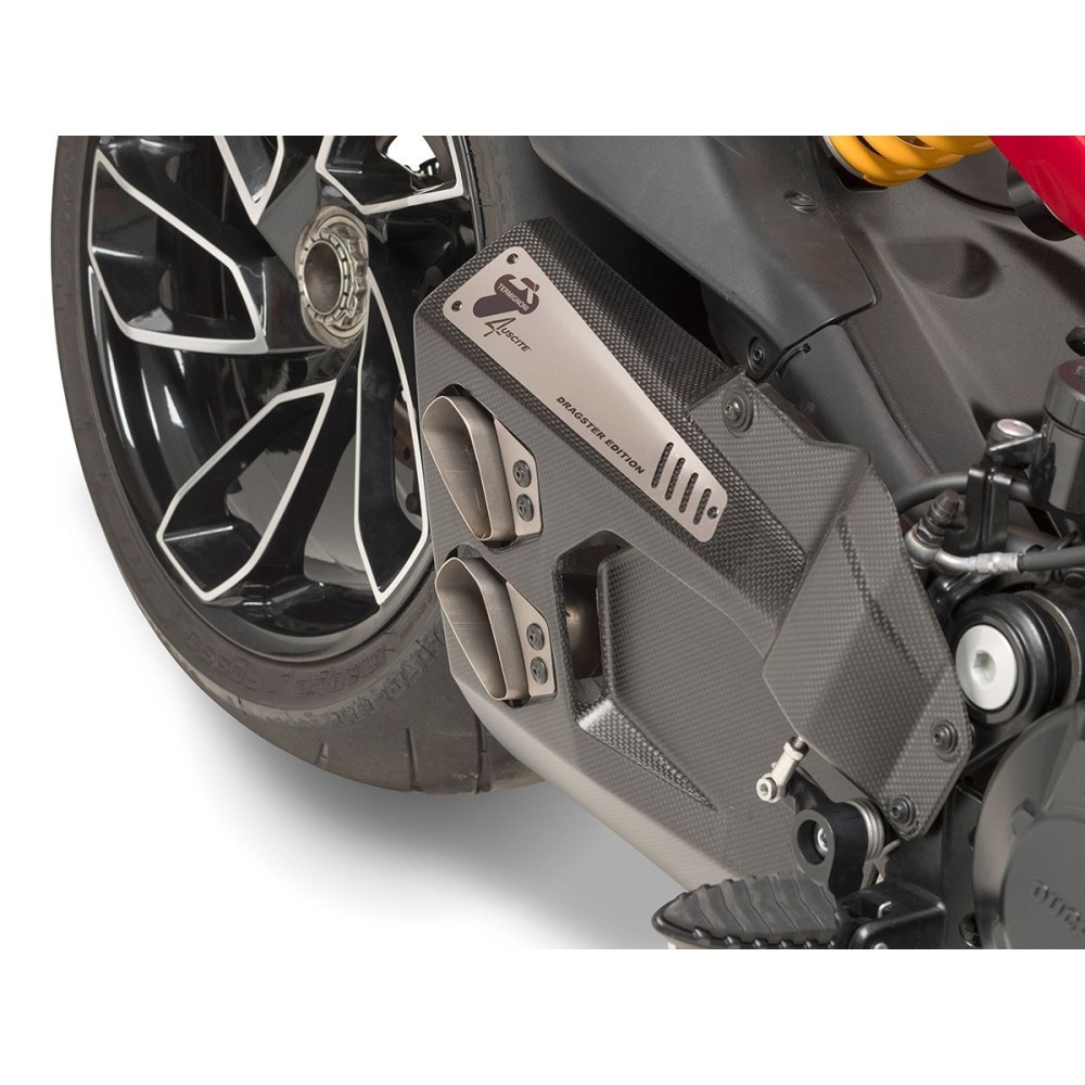 SILENCIADOR RACING 4 SALIDAS DRAGSTER EDITION + UPMAP TERMIGNONI DUCATI DIAVEL V4 / S 2023-2025 SILENCIADOR RACING 4 SALIDAS DRAGSTER EDITION + UPMAP TERMIGNONI DUCATI DIAVEL V4 / S 2023-2025