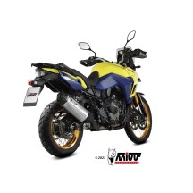 SILENCIADOR MIVV SPEED EDGE ACERO CARBONO SUZUKI V-STROM 800 DE / SE 2023-2024