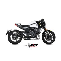 MIVV X-M1 TERMINAL DE ACERO INOXIDABLE NEGRO CF MOTO CL-X 700 2023-2025