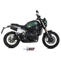 SILENCIADOR MIVV X-M1 ACERO INOXIDABLE NEGRO BENELLI LEONCINO 800 TRAIL 2022-2024