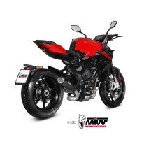 SILENCIADOR MIVV X-M5 ACERO INOXIDABLE NEGRO MV AGUSTA BRUTALE 800 RR 2017-2024