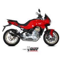 SILENCIADOR MIVV DELTA RACE ACERO INOXIDABLE NEGRO MOTO GUZZI V100 MANDELLO 2022-2024