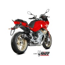 SILENCIADOR MIVV DELTA RACE ACERO INOXIDABLE NEGRO MOTO GUZZI V100 MANDELLO 2022-2024