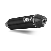 STR-1 TERMINAL ACERO INOXIDABLE NEGRO MIVV HUSQVARNA 701 ENDURO / SUPERMOTO 2021-2024
