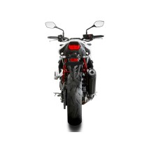 SILENCIADOR OVALADO CARBONO-CARBONO MIVV HONDA CB HORNET 750 2023-2024