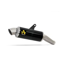 SILENCIADOR INDY RACE ARROW ALUMINIO NEGRO APRILIA TUAREG 660 2022-2023