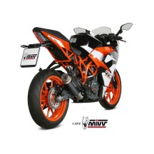 SILENCIADOR MIVV GP PRO INOX NEGRO KTM RC 390 2017-2020