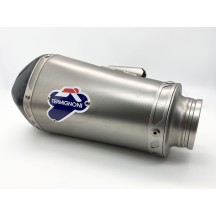 SILENCIADOR SLIP ON TERMIGNONI RLV-D54CN TAPÓN CÓNICO DE ACERO INOXIDABLE AL CARBONO