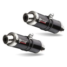 PAR DE SILENCIADORES GP ACERO INOXIDABLE NEGRO MIVV KAWASAKI NINJA ZX-10R / RR / SE 2006-2007
