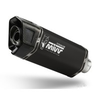 SILENCIADOR SR-1 TITANIO NEGRO MIVV TRIUMPH SPEED TRIPLE 1200 RR / RS 2021-2024