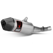 TERMINAL MIVV DE ACERO INOXIDABLE STR-1 HUSQVARNA 701 ENDURO / SUPERMOTO 2021-2024