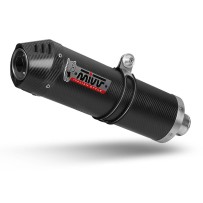 SILENCIADOR OVALADO CARBONO-CARBONO MIVV HONDA CB 500 X 2021-2024