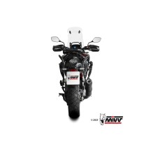 SILENCIADOR OVALADO CARBONO-CARBONO MIVV HONDA CB 500 X 2021-2024