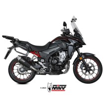 SILENCIADOR DELTA RACE ACERO INOXIDABLE NEGRO MIVV HONDA CB 500 X 2021-2024