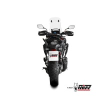 SILENCIADOR DELTA RACE ACERO INOXIDABLE NEGRO MIVV HONDA CB 500 X 2021-2024
